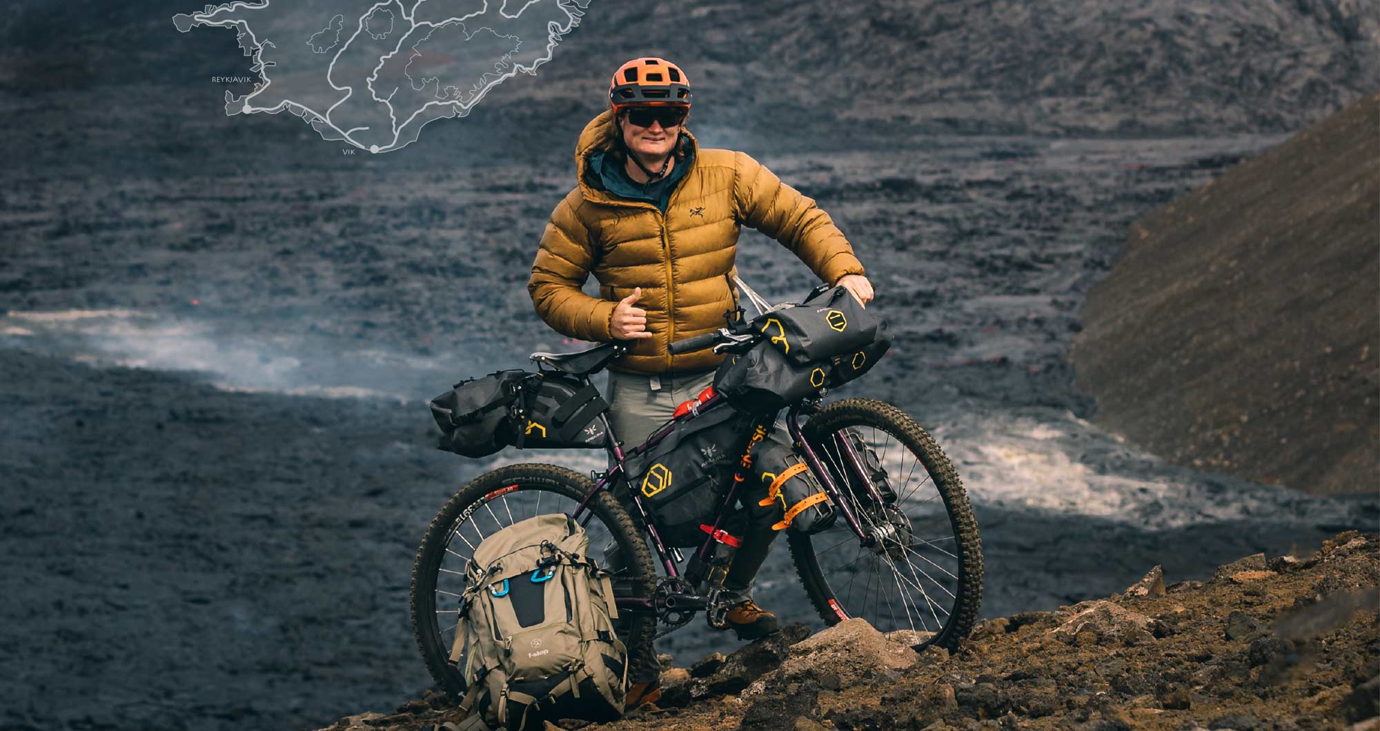 Bikepacking Iceland with Joffrey Maluski and friends
